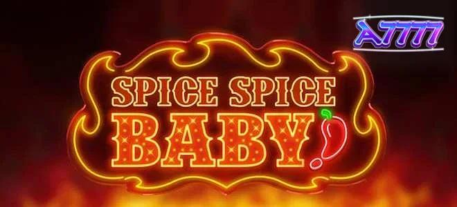 Tampilan visual slot Spice Spice Baby dengan tema dapur yang membara dan penuh warna.